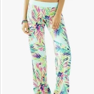 Lilly Pulitzer Seaside Beach Pant Multi-Color sz XS